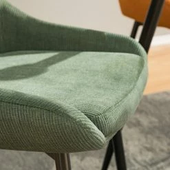 Jack & Alice Chaises capitonnées Beebe (lot de 2) - Vert foncé -Chaises Boutique 1000210866 201229 14242100005 DETAILS P000000001000210866