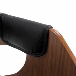 Mørteens Chaise de bureau Luumaki - Imitation cuir - Noir / Noyer -Chaises Boutique 1000210873 200814 11093900078 DETAILS P000000001000210873