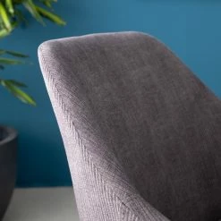 Jack & Alice Chaise capitonnée Richville - Velours côtelé / Fer - Gris / Noir 22 Jack & Alice Chaise capitonnée Richville - Velours côtelé / Fer - Gris / Noir -Chaises Boutique 1000210877 201126 13152000009 DETAILS P000000001000210877