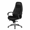 Furnitive Fauteuil de bureau Bracey - Cuir véritable / Aluminium - Noir -Chaises Boutique 1000211733 200506 12473300139 IMAGE P000000001000211733