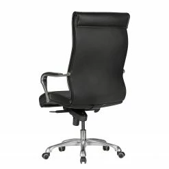 Furnitive Fauteuil de bureau Caracol - Imitation cuir / Aluminium - Noir -Chaises Boutique 1000211764 200506 12474000377 DETAILS P000000001000211764