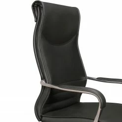 Furnitive Fauteuil de bureau Caracol - Imitation cuir / Aluminium - Noir -Chaises Boutique 1000211764 200506 12474000380 DETAILS P000000001000211764