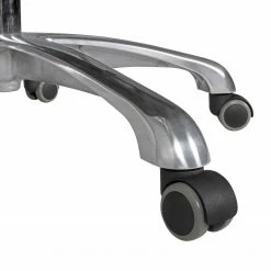 Furnitive Fauteuil de bureau Caracol - Imitation cuir / Aluminium - Noir -Chaises Boutique 1000211764 200506 12474000382 DETAILS P000000001000211764