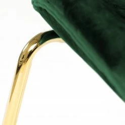 Kayoom Chaises capitonnées Charlize (lot de 2) - Velours / Métal - Laiton - Vert -Chaises Boutique 1000214137 200529 06024000008 DETAILS P000000001000214137