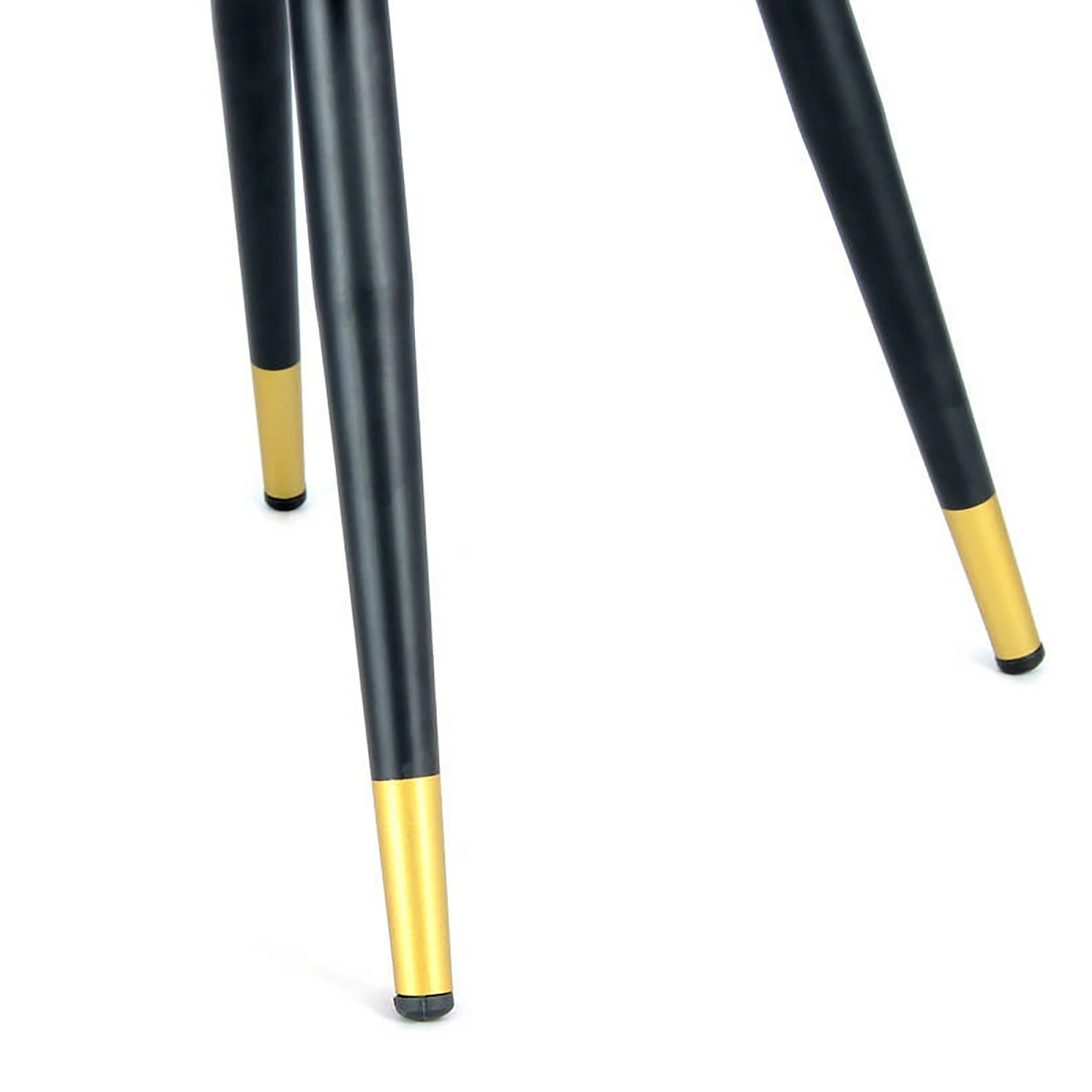 Kayoom Chaise à accoudoirs Amino - Velours / Acier - Rose / Doré 9 Kayoom Chaise à accoudoirs Amino - Velours / Acier - Rose / Doré – Image 7