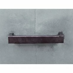 Kayoom Chaises à accoudoirs Eaden (lot de 2) - Velours / Fer - Noir - Gris -Chaises Boutique 1000214201 200529 06050900187 DETAILS P000000001000214201