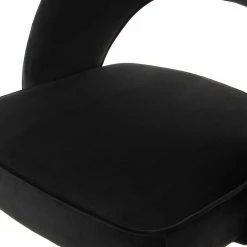 Kayoom Chaises capitonnées Courtney (lot de 2) - Velours / Partiellement en eucalyptus massif - Noir / Argenté 15 Kayoom Chaises capitonnées Courtney (lot de 2) - Velours / Partiellement en eucalyptus massif - Noir / Argenté -Chaises Boutique 1000214205 200529 06053400224 DETAILS P000000001000214205