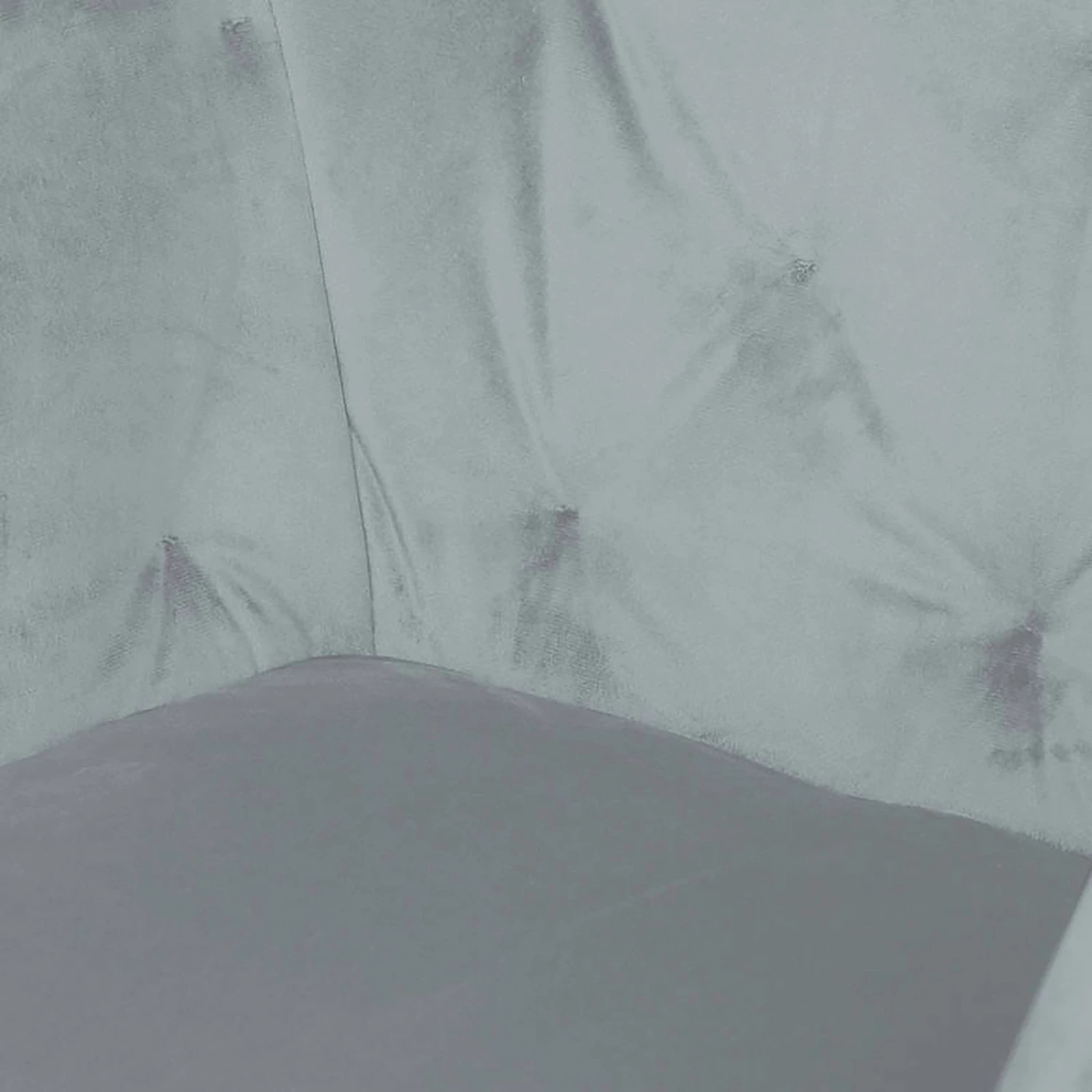 Kayoom Chaise à accoudoirs Eann - Velours / Fer - Noir - Gris 9 Kayoom Chaise à accoudoirs Eann - Velours / Fer - Noir - Gris – Image 7