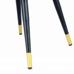 Kayoom Chaise à accoudoirs Amino - Velours / Acier - Gris / Doré 14 Kayoom Chaise à accoudoirs Amino - Velours / Acier - Gris / Doré -Chaises Boutique 1000214226 200529 06073300373 DETAILS P000000001000214226