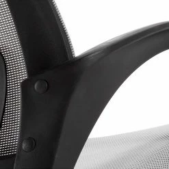 Furnitive Chaise de bureau Elrick - Nylon et mesh / Acier - Gris / Noir -Chaises Boutique 1000214311 200609 07301000006 DETAILS P000000001000214311