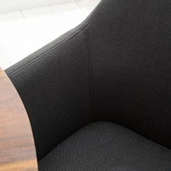 Mørteens Chaises à accoudoirs Nicholas I - Tissu Cors: Anthracite - 1 chaise -Chaises Boutique 1000215123 210115 12245700035 DETAILS P000000001000215123