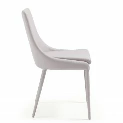 Loftscape Chaises capitonnées Doyline II (2 él.) - Tissu / Imitation cuir - Beige -Chaises Boutique 1000216151 200623 13431700016 DETAILS P000000001000216151