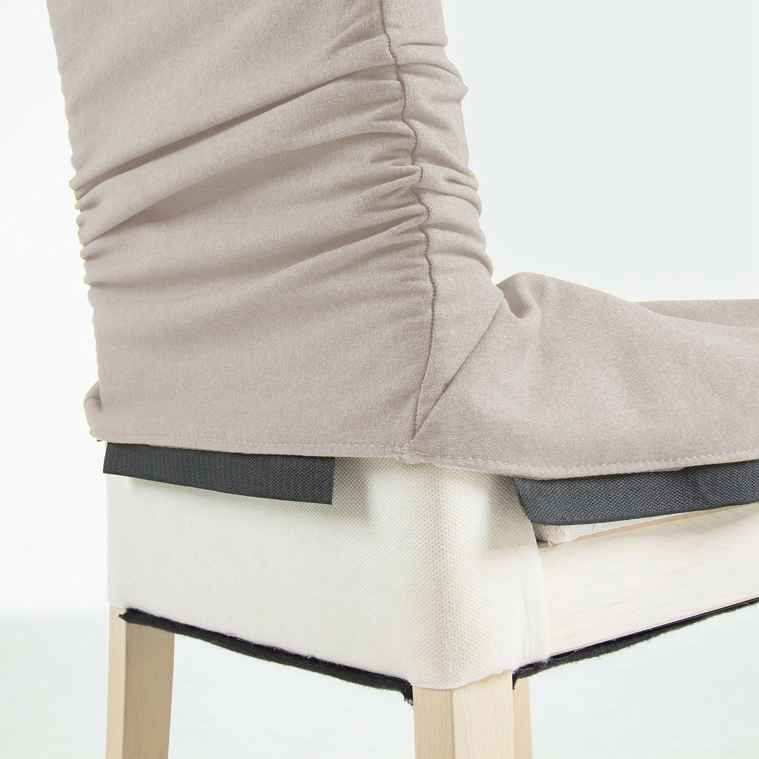 Maison Belfort Chaises capitonnées Ellerby I (lot de 2) - Tissu / Hêtre massif - Hêtre - Beige 8 Maison Belfort Chaises capitonnées Ellerby I (lot de 2) - Tissu / Hêtre massif - Hêtre - Beige – Image 6
