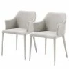 Loftscape Chaises à accoudoirs Dayline I (2 él.) - Tissu / Acier - Gris clair 2 Loftscape Chaises à accoudoirs Dayline I (2 él.) - Tissu / Acier - Gris clair -Chaises Boutique 1000216182 200623 13454400163 IMAGE P000000001000216182
