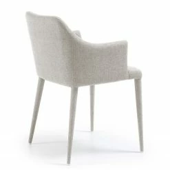 Loftscape Chaises à accoudoirs Dayline I (2 él.) - Tissu / Acier - Gris clair -Chaises Boutique 1000216182 200623 13454800165 DETAILS P000000001000216182