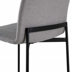 Fredriks Chaises Wines (lot de 2) - Tissu / Fer - Gris clair -Chaises Boutique 1000216623 210125 12454600014 DETAILS P000000001000216623