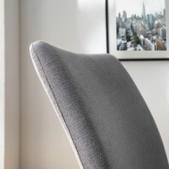 Fredriks Chaises Wines (lot de 2) - Tissu / Fer - Gris clair -Chaises Boutique 1000216623 210225 14254600003 DETAILS P000000001000216623