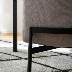 Fredriks Chaises Wines (lot de 2) - Tissu / Fer - Gris clair -Chaises Boutique 1000216623 210225 14254600006 DETAILS P000000001000216623