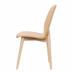 Studio Copenhagen Chaises capitonnées Juuma (lot de 2) - Cuir Leps: Sablé - Chêne clair 10 Studio Copenhagen Chaises capitonnées Juuma (lot de 2) - Cuir Leps: Sablé - Chêne clair -Chaises Boutique 1000216625 200820 06151500006 DETAILS P000000001000216625