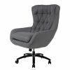 Jack & Alice Fauteuil de bureau Bracon II - Tissé à plat / Nylon - Gris foncé / Noir -Chaises Boutique 1000218350 220330 010 IMAGE P000000001000218350