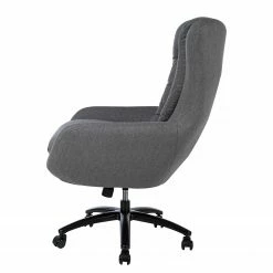 Jack & Alice Fauteuil de bureau Bracon II - Tissé à plat / Nylon - Gris foncé / Noir 27 Jack & Alice Fauteuil de bureau Bracon II - Tissé à plat / Nylon - Gris foncé / Noir -Chaises Boutique 1000218350 220330 035 DETAILS P000000001000218350