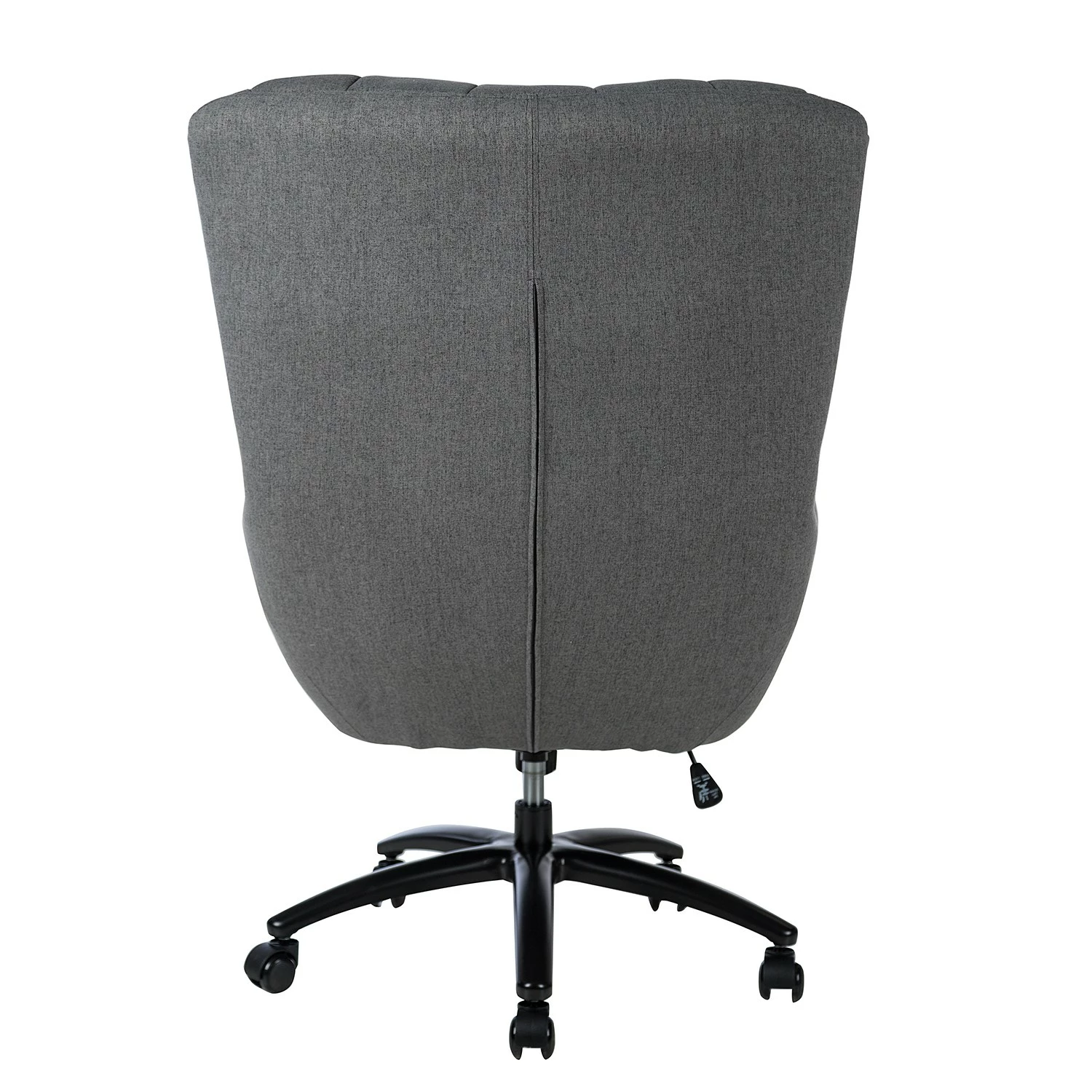 Jack & Alice Fauteuil de bureau Bracon II - Tissé à plat / Nylon - Gris foncé / Noir 12 Jack & Alice Fauteuil de bureau Bracon II - Tissé à plat / Nylon - Gris foncé / Noir – Image 10
