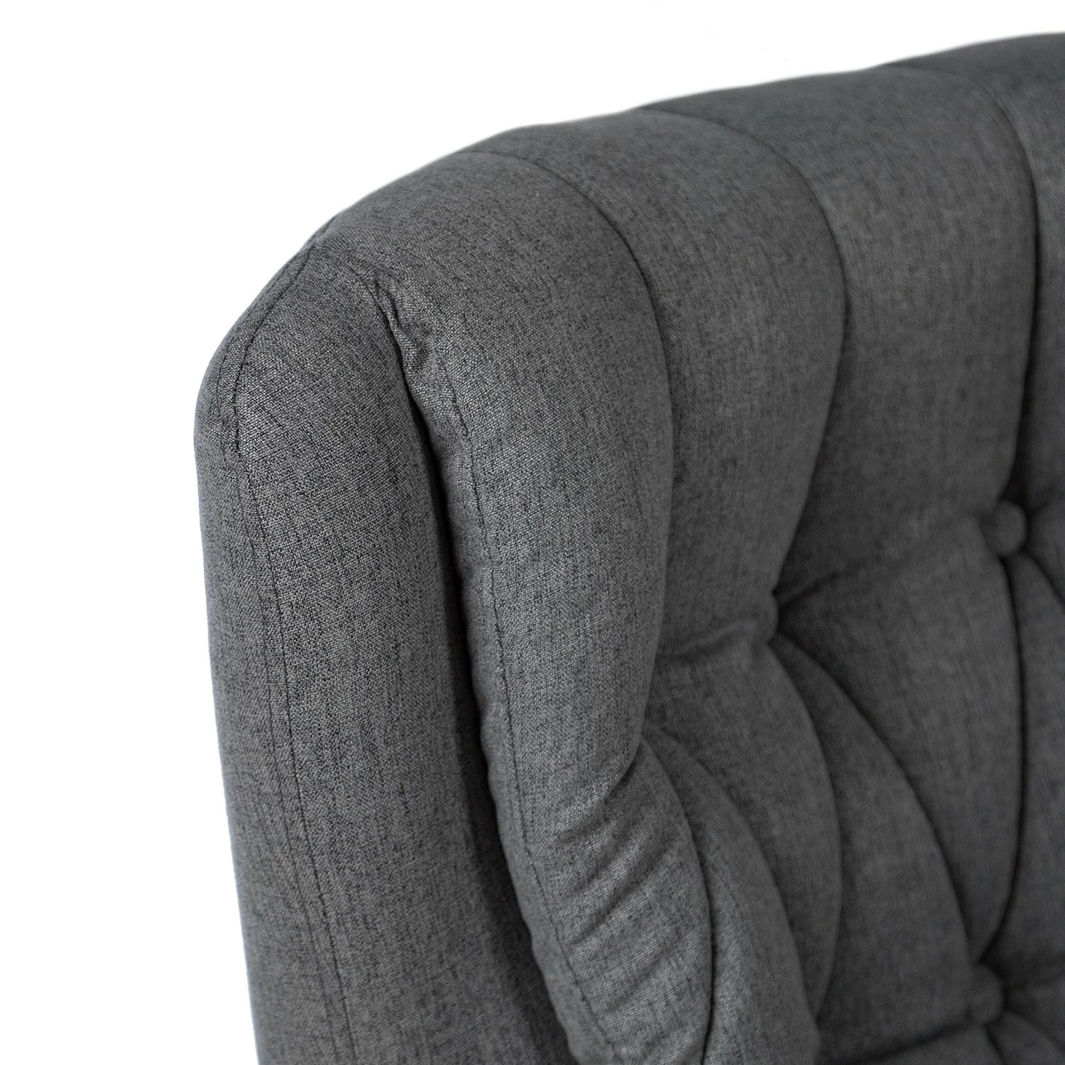 Jack & Alice Fauteuil de bureau Bracon II - Tissé à plat / Nylon - Gris foncé / Noir 13 Jack & Alice Fauteuil de bureau Bracon II - Tissé à plat / Nylon - Gris foncé / Noir – Image 11