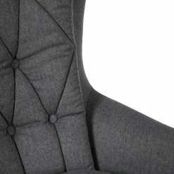 Jack & Alice Fauteuil de bureau Bracon II - Tissé à plat / Nylon - Gris foncé / Noir 30 Jack & Alice Fauteuil de bureau Bracon II - Tissé à plat / Nylon - Gris foncé / Noir -Chaises Boutique 1000218350 220330 050 DETAILS P000000001000218350