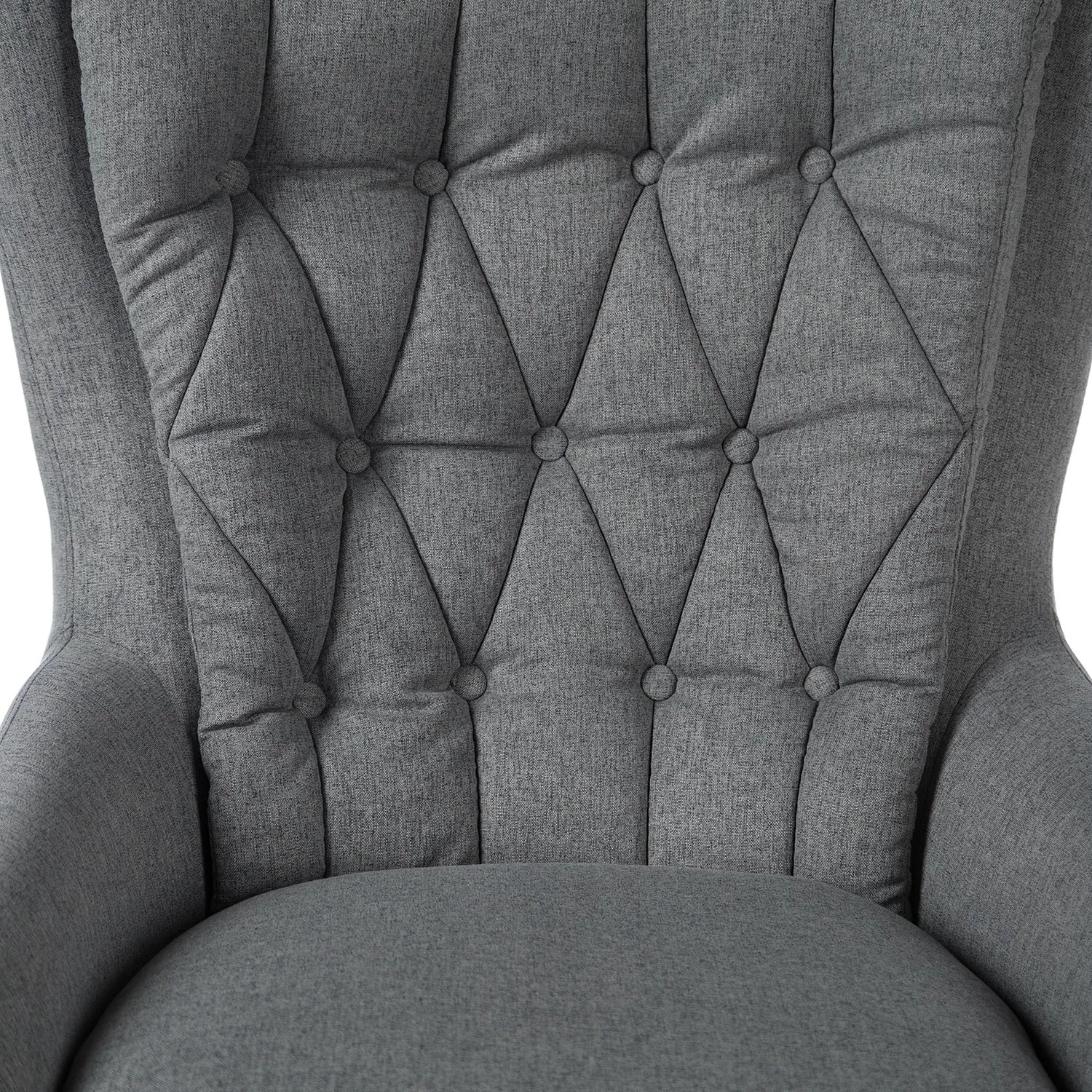 Jack & Alice Fauteuil de bureau Bracon II - Tissé à plat / Nylon - Gris foncé / Noir 15 Jack & Alice Fauteuil de bureau Bracon II - Tissé à plat / Nylon - Gris foncé / Noir – Image 13