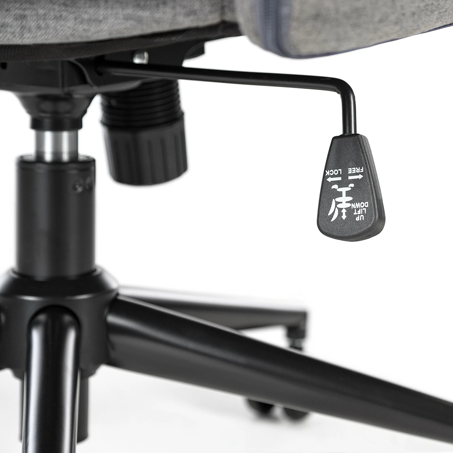 Furnitive Chaise de bureau Barking - Gris 19 Furnitive Chaise de bureau Barking - Gris – Image 17