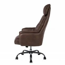 Furnitive Chaise de bureau Grately - Microfibre / Nylon - Marron / Noir 30 Furnitive Chaise de bureau Grately - Microfibre / Nylon - Marron / Noir -Chaises Boutique 1000218362 220330 035 DETAILS P000000001000218362