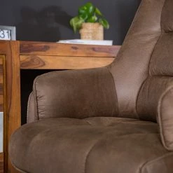 Furnitive Chaise de bureau Grately - Microfibre / Nylon - Marron / Noir 25 Furnitive Chaise de bureau Grately - Microfibre / Nylon - Marron / Noir -Chaises Boutique 1000218362 220623 022 MOOD DETAILS P000000001000218362 mood