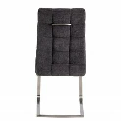 Ars manufacti Chaises cantilever Stawley I (lot de 2) - Tissage à plat / Acier inoxydable - Gris foncé / Acier inoxydable 22 Ars manufacti Chaises cantilever Stawley I (lot de 2) - Tissage à plat / Acier inoxydable - Gris foncé / Acier inoxydable -Chaises Boutique 1000218417 210208 08474300025 DETAILS P000000001000218417