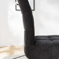 Ars manufacti Chaises cantilever Stawley I (lot de 2) - Tissage à plat / Acier inoxydable - Gris foncé / Acier inoxydable 26 Ars manufacti Chaises cantilever Stawley I (lot de 2) - Tissage à plat / Acier inoxydable - Gris foncé / Acier inoxydable -Chaises Boutique 1000218417 210224 13104100002 DETAILS P000000001000218417