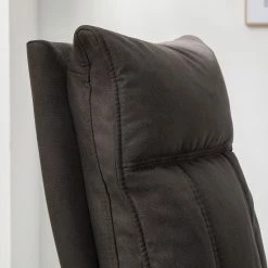 Fredriks Chaises cantilever Crowan(lot de 2) - Microfibre / Acier inoxydable - Gris vintage -Chaises Boutique 1000218550 210311 11465600009 DETAILS P000000001000218550