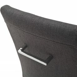 Fredriks Chaises cantilever Oxhill (lot de 2) - maille fin / Acier - Anthracite / Chrome -Chaises Boutique 1000224873 201016 12360000118 DETAILS P000000001000224873