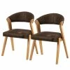 Schösswender Chaises Birds II (lot de 2) - Marron foncé -Chaises Boutique 1000225971 200923 06260400127 IMAGE P000000001000225971