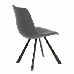 Red Living Chaises capitonnées Gouvy (lot de 2) - Tissu / Acier - Gris 10 Red Living Chaises capitonnées Gouvy (lot de 2) - Tissu / Acier - Gris -Chaises Boutique 1000225999 200917 06375200161 DETAILS P000000001000225999