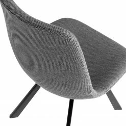 Red Living Chaises capitonnées Gouvy (lot de 2) - Tissu / Acier - Gris 12 Red Living Chaises capitonnées Gouvy (lot de 2) - Tissu / Acier - Gris -Chaises Boutique 1000225999 200917 06375300163 DETAILS P000000001000225999