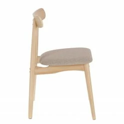 Norrwood Chaises Apukka (lot de 2) - Tissu / Hévéa massif - Sahara -Chaises Boutique 1000226015 200917 06390600262 DETAILS P000000001000226015