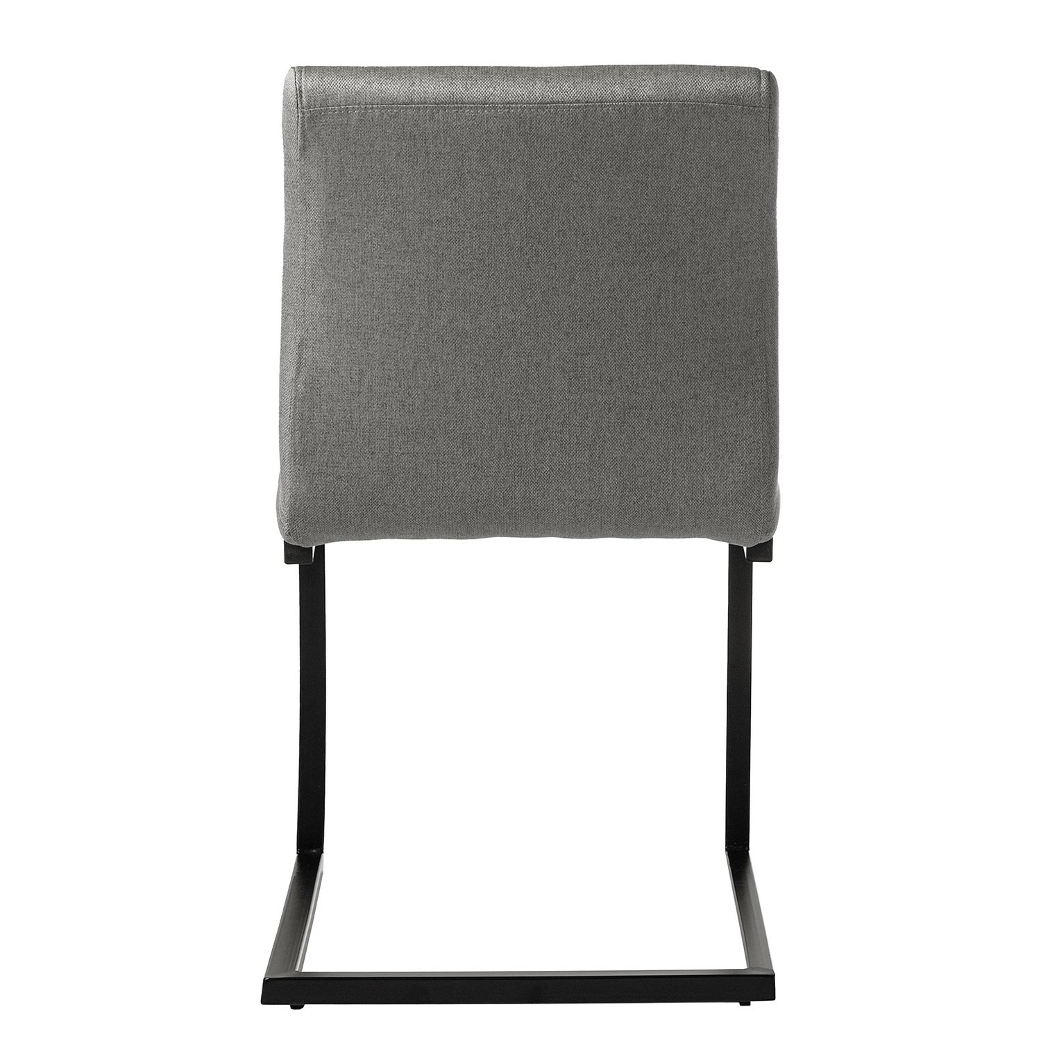Ars manufacti Chaises Finga III (lot de 2) - Tissage à plat / Fer - Gris / Noir 8 Ars manufacti Chaises Finga III (lot de 2) - Tissage à plat / Fer - Gris / Noir – Image 6