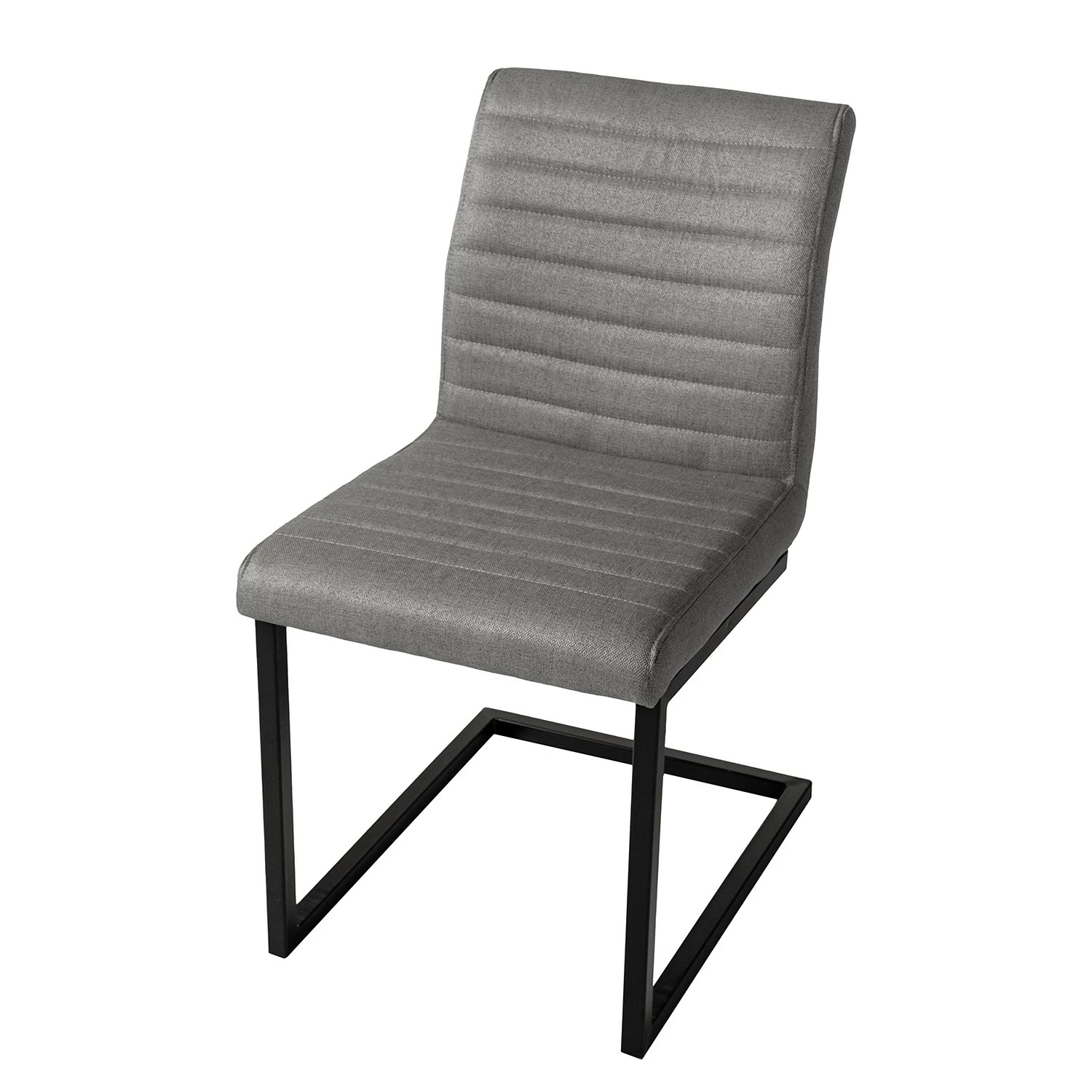 Ars manufacti Chaises Finga III (lot de 2) - Tissage à plat / Fer - Gris / Noir 9 Ars manufacti Chaises Finga III (lot de 2) - Tissage à plat / Fer - Gris / Noir – Image 7