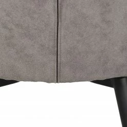 Loftscape Chaises à accoudoirs Trappe (lot de 2) - Microfibre / Acier - Gris fumé -Chaises Boutique 1000228924 201104 15385600086 DETAILS P000000001000228924