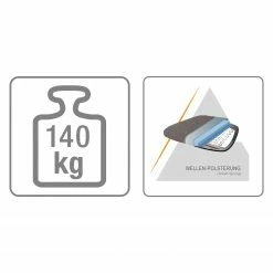 Loftscape Chaise capitonnée Brookville - Microfibre / Acier - Marron - Lot de 2 -Chaises Boutique 1000228929 201104 15385600368 ICON DETAILS P000000001000228929 icon seal