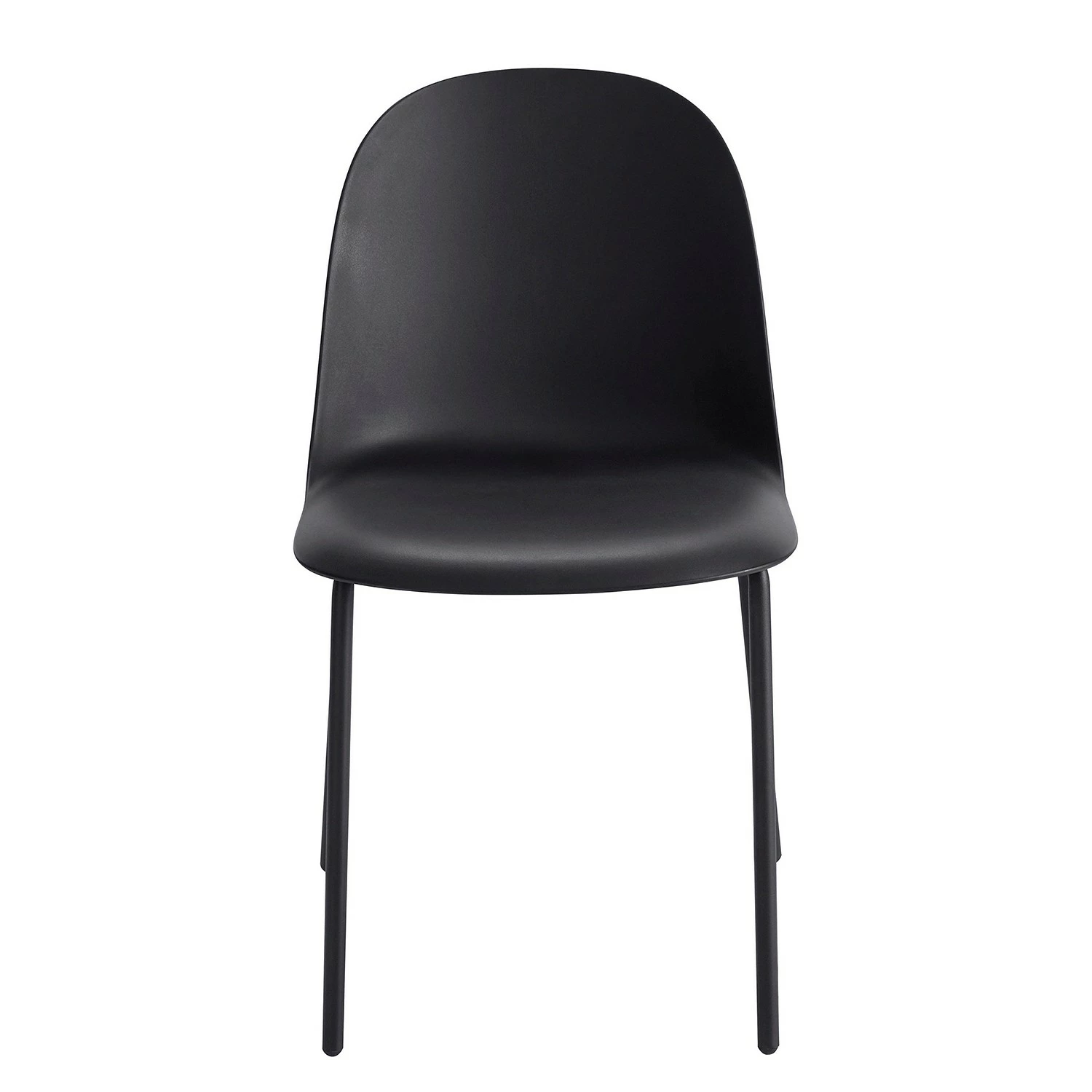 Loftscape Chaises Borny I (lot de 2) - Matière plastique - Fer - Noir 4 Loftscape Chaises Borny I (lot de 2) - Matière plastique - Fer - Noir – Image 2