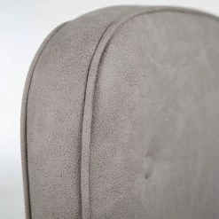 Furnitive Chaise de bureau Orlu I - Microfibre / Fer - Taupe vintage / Noir -Chaises Boutique 1000230752 220322 033 DETAILS P000000001000230752