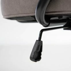 Furnitive Chaise de bureau Orlu I - Microfibre / Fer - Taupe vintage / Noir -Chaises Boutique 1000230752 220322 038 DETAILS P000000001000230752