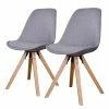 Norrwood Chaises Trebes II (lot de 2) - Tissu - Bois - Gris lumineux 2 Norrwood Chaises Trebes II (lot de 2) - Tissu - Bois - Gris lumineux -Chaises Boutique 1000231012 201125 16492200043 IMAGE P000000001000231012
