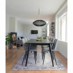 Loftscape Chaises capitonnées Ormoy III (lot de 2) - Tissu / Acier - Gris / Noir 13 Loftscape Chaises capitonnées Ormoy III (lot de 2) - Tissu / Acier - Gris / Noir -Chaises Boutique 1000231026 201125 16492600153 MOOD DETAILS P000000001000231026 mood