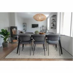 Loftscape Chaises capitonnées Muel I (lot de 2) - Tissu / Acier - Gris 16 Loftscape Chaises capitonnées Muel I (lot de 2) - Tissu / Acier - Gris -Chaises Boutique 1000231042 201125 16493200272 MOOD DETAILS P000000001000231042 mood